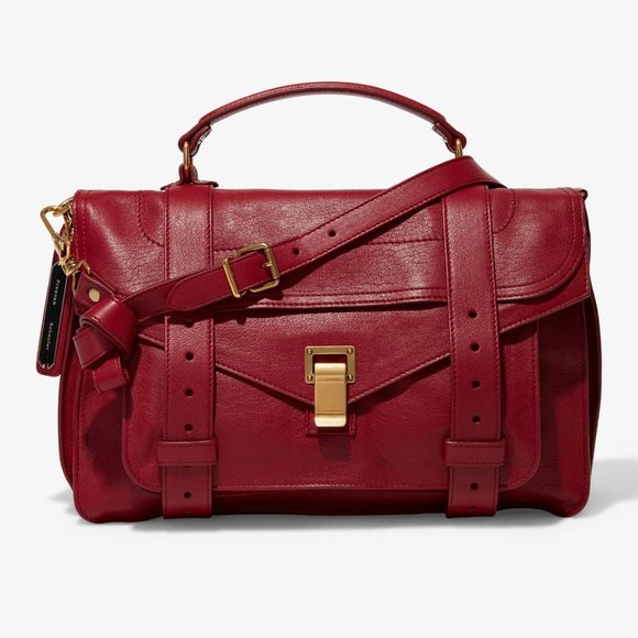 Proenza Schouler medium PS1 red leather bag